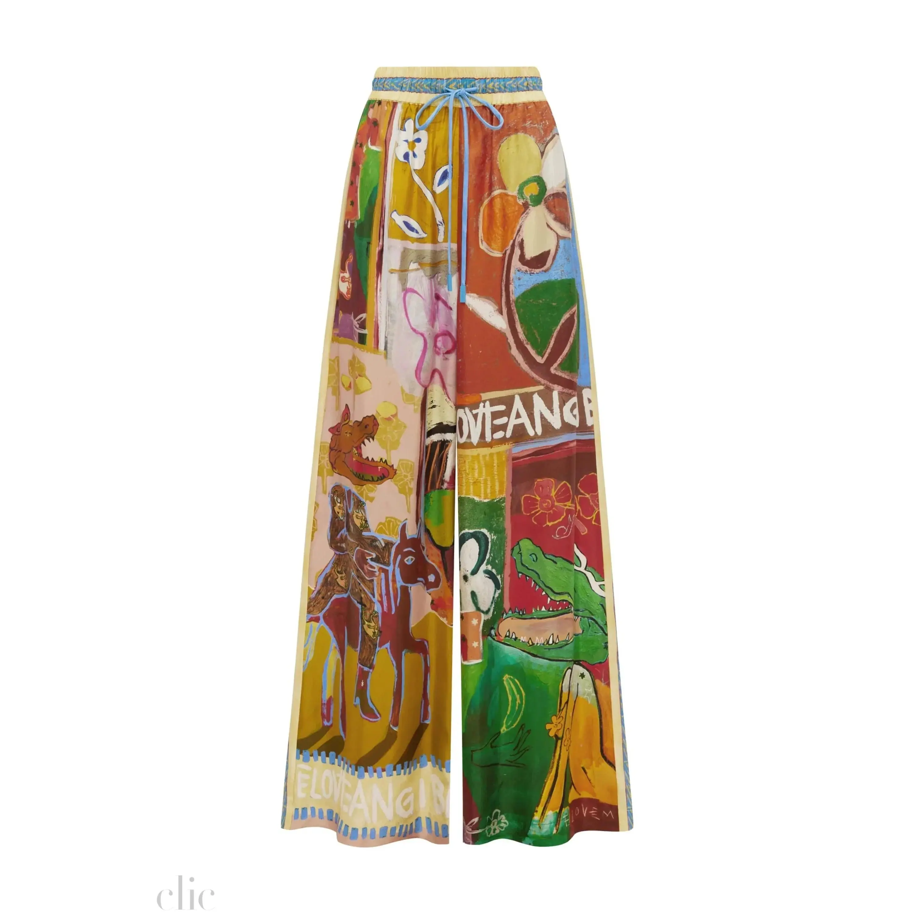 Mlak Silk Pants, from Alemais