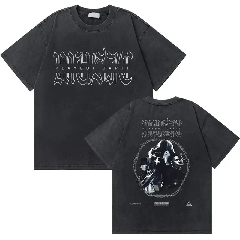 playboi carti tシャツ　ラップtシャツ　usラップ　opium Playboi Carti Shirt, Opium Shirt, Rap Tee Concert Merch Whole