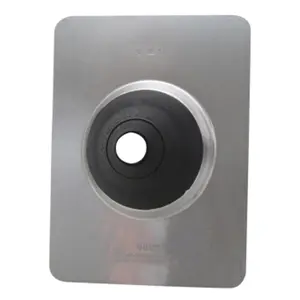 212 MAIN Galvanized Self-Seal Roof Flashings - Rubber, Universal Size 0.5 In. to 1 In., Metal for Roof Sealing