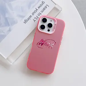 Anime Winx Club Phone Case for iPhone 17 16e 16 15 14 13 12 11 Mini Pro Max Air X XR Xsmax 8 7 Plus, Anti-Fall Protective Matte Back Cover