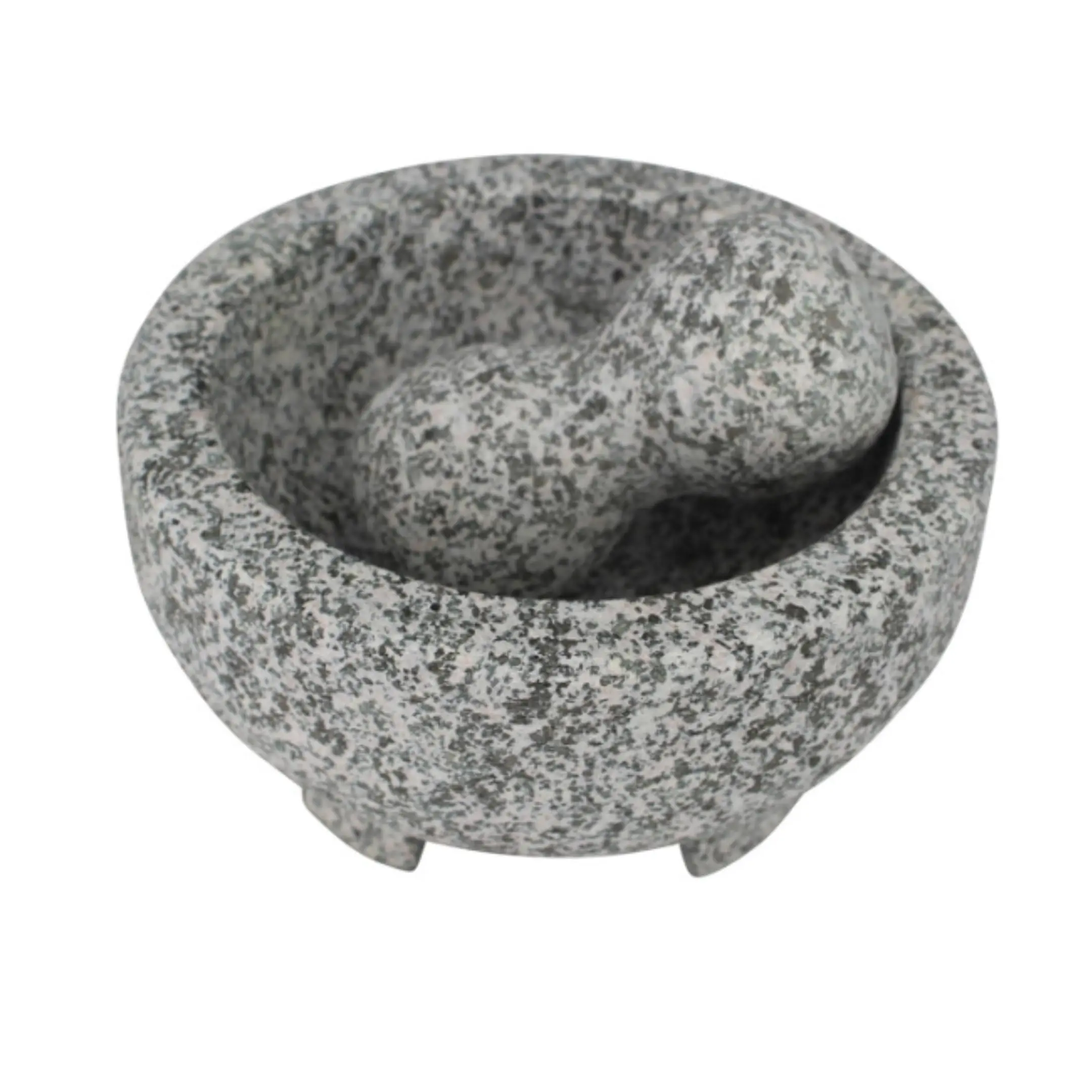 Granite Molcajete Spice 6-inch  Gray