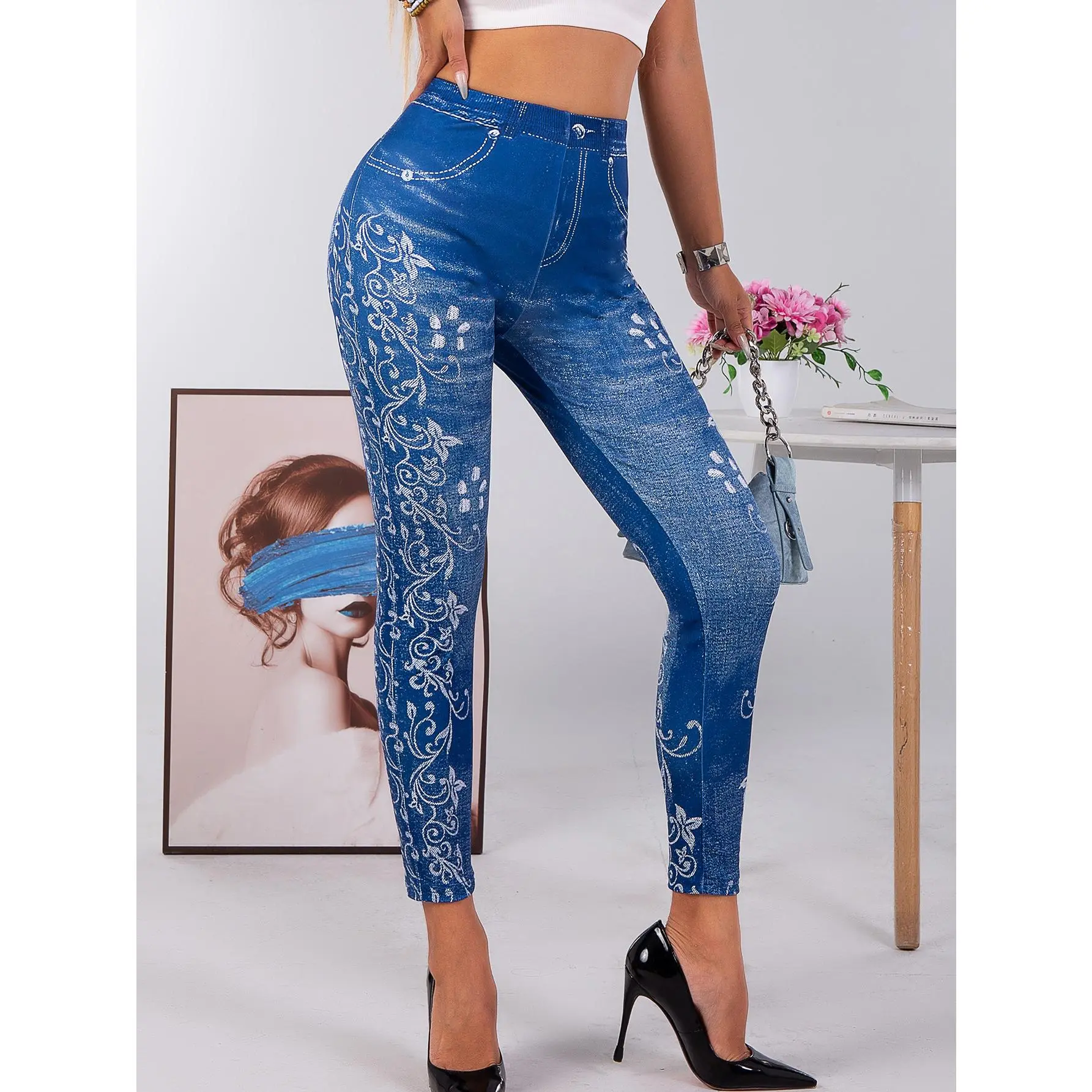 White flowers on the side