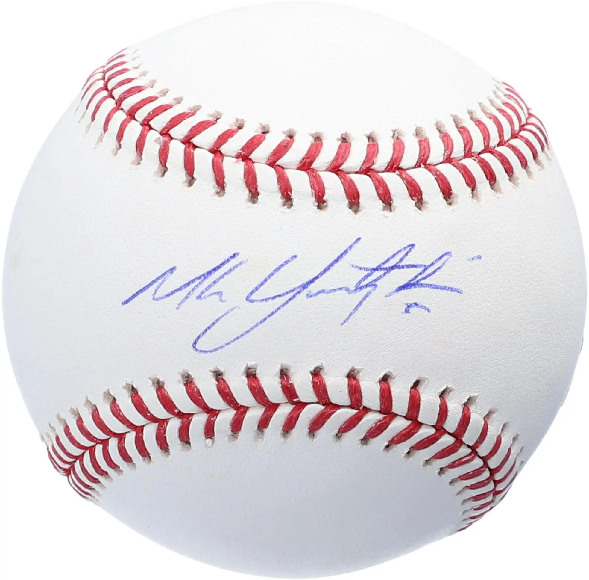 Mike Yastrzemski Atlanta Braves Autographed Baseball - Fanatics Authentic Certified