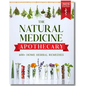 The Natural Medicine Apothecary: 600+ Home Herbal Remedies for Wellness, Immune Support, and Everyday Relief - No Big Pharma Reliance - Ron Michael Paperback