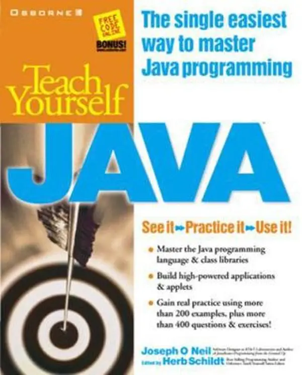 USED-Teach Yourself Java by O'Neil, Joseph (Paperback)
