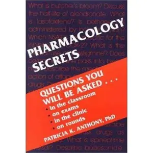 USED-Pharmacology Secrets by Patricia K. Anthony PhD (Paperback)