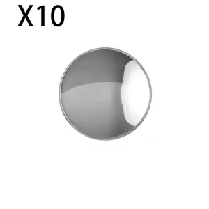 10Pcs Mini Round Mirror for Photography with Convex Lens Wide Angle Shot Portable Travel Selfie Accessories