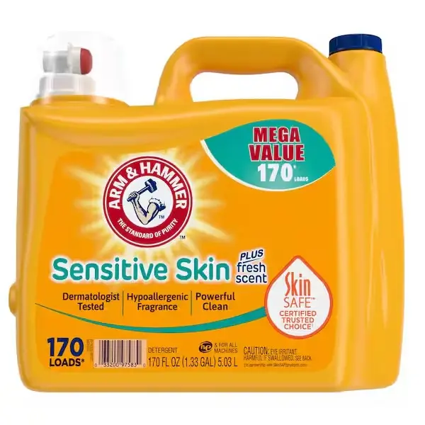 Sensitive Skin Plus Fresh Scent Liquid Laundry Detergent, 170-Loads, 170 fl.oz. Sensitive Skin Plus Fresh Scent Liquid Laundry Detergent, 170-Loads, 170 fl.oz.