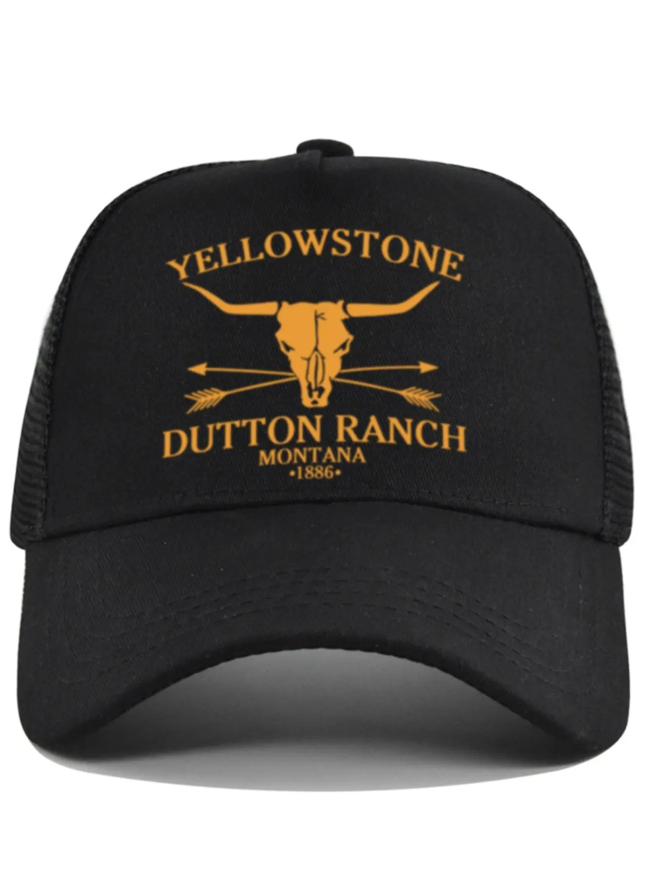 Letter Print Baseball Cap, Vintage Trucker Hat for Men & Women, Adjustable Sun Protection, Casual Outdoor Daily & Sport Wear