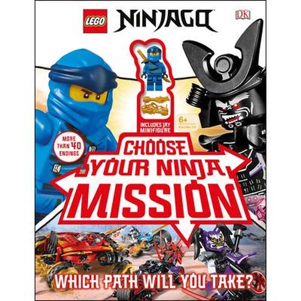 Lego Ninjago Choose Your Ninja Mission: With Ninjago Jay Minifigure -- Simon Hugo, Mixed Media Product