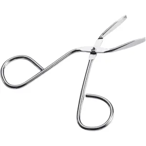 Silver Stainless Steel Eyebrow Scissors Tweezers, Flat Tip Tweezers,Shave And Hair Removal, Scissor Tweezers Eyebrows Shaped Tool For Lady Women Men Makeup Cosmetic