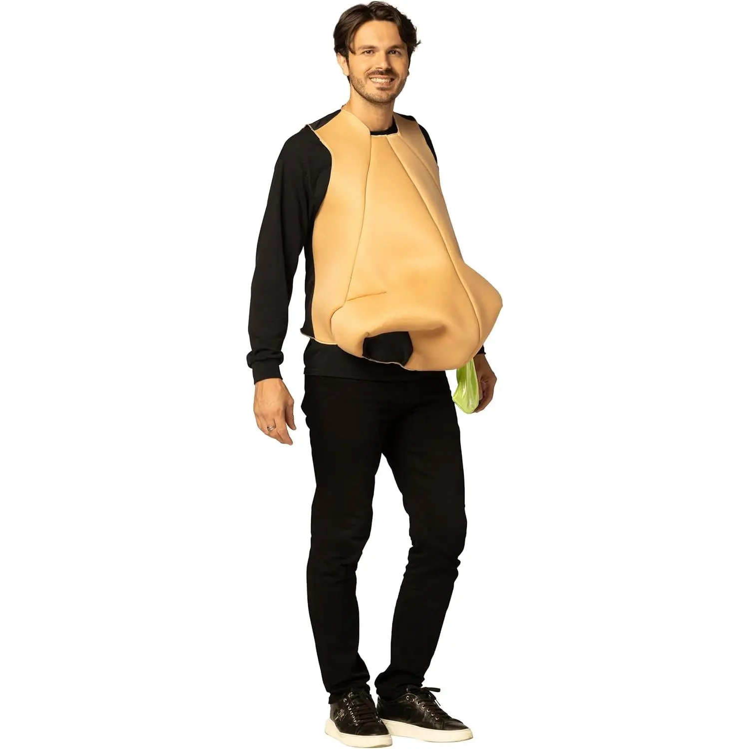 Nose with Green Booger Halloween Costume, Men and Women, One Size Fits Most