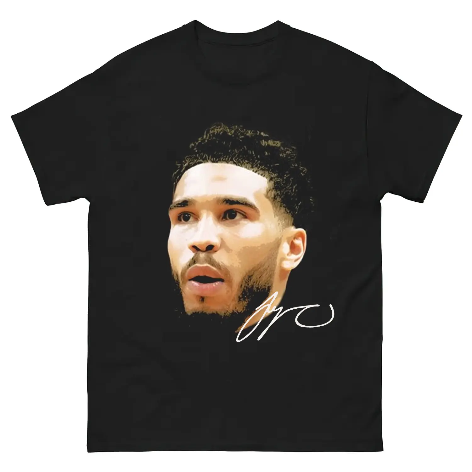 Jayson Tatum and Signature Vintage Basketball Graphic T-Shirt – Must Have for True Fans