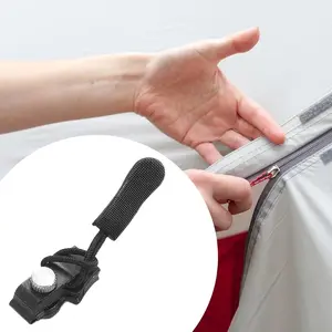 Set of 6 Zipper Repair Tools, Removable and Durable, No Sewing Required, Easy Installation for Quick Fixes, Ideal for Clothing Repairs