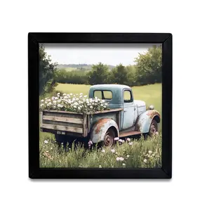 Vintage Truck 18x18 Box Frame