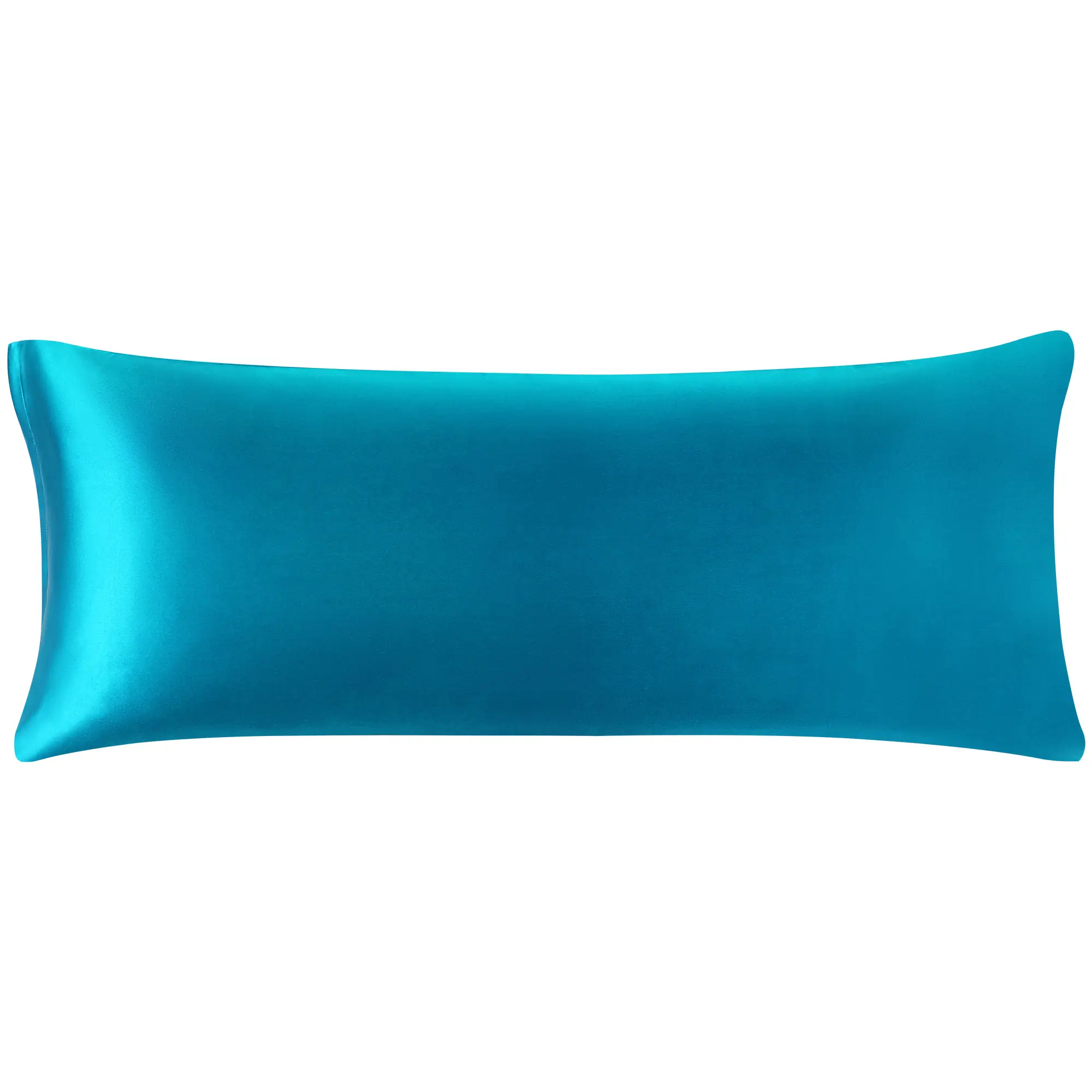 PiccoCasa 1 PC 85 GSM Satin Body Pillowcases for Hair and Skin, Luxury Silky Pillow Cover Smooth Soft Long Satin Pillow Cases with Zipper Closure