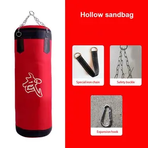 Boxing Bag, Hanging Punching Bag, Sports Training Equipment, MMA, Karate, Judo, Muay Thai, Kickboxing, Hanging Or Freestanding Punching Bag