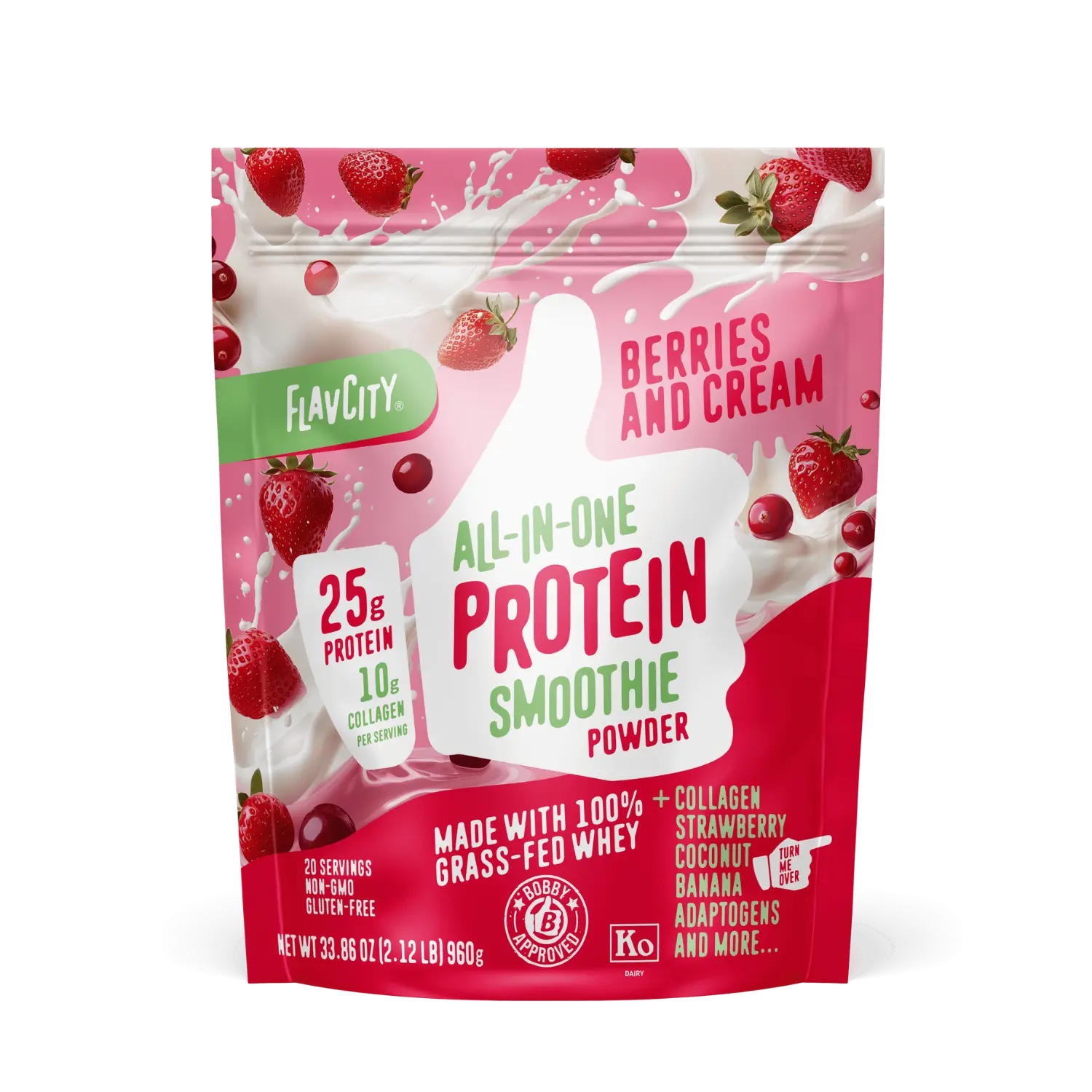 Berries & Cream Protein Smoothie Supplement Flavor Berries & Cream Protein Smoothie Supplement Flavor