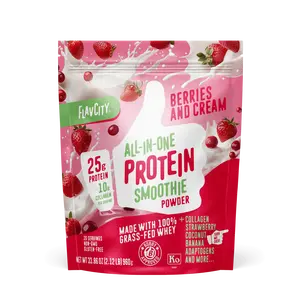 Berries & Cream Protein Smoothie Supplement Flavor Berries & Cream Protein Smoothie Supplement Flavor