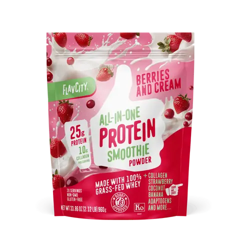 Berries & Cream Protein Smoothie Supplement Flavor