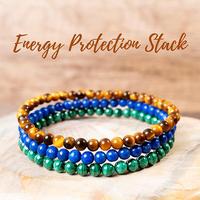Malachite, Lapis Lazuli & Tiger's Eye