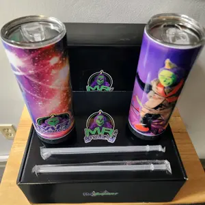 Mr Grouchy Blutooth Tumblers - 20 oz Double Insulated Tumbler with Bluetooth Speaker & Charger - Drinkware Drink