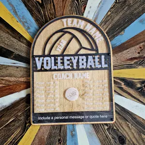 Personalized Volleyball Gift,  End of Season Gift, Coach Gift