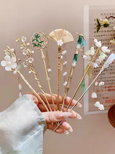 7pcs New Traditional Chinese Hairpins for women Elegant Hanfu Hair Accessories Daily Commute Hair Decor Perfect Gift for Best Friend Birthday