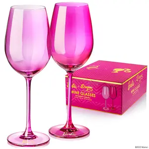 Barbie™ x Dragon Glassware® Wine Glasses Drinkware Set
