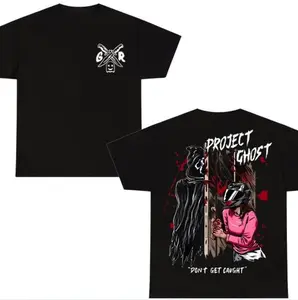 Ghost Face Halloween T-Shirt, Vintage ghost racing tshirt, Scary Scream Graphic Shirt, Streetwear, men's t shirts, Unisex Halloween Top