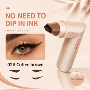 Rotating Winged Eyeliner Transfer Tool Dual-Head Design for Precise Cat Eye & Winged Liner Waterproof Smudge-Proof Formula Quick-Drying Makeup for Busy Days and Special Occasions