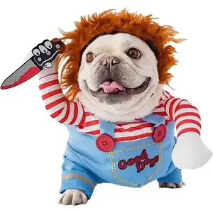 Pet Halloween Costume,  Funny Costume Halloween  Outfits Cute Clothes Adjustable Party Dress Up Apparel Accessories for Small Medium Large Dogs (Small)
