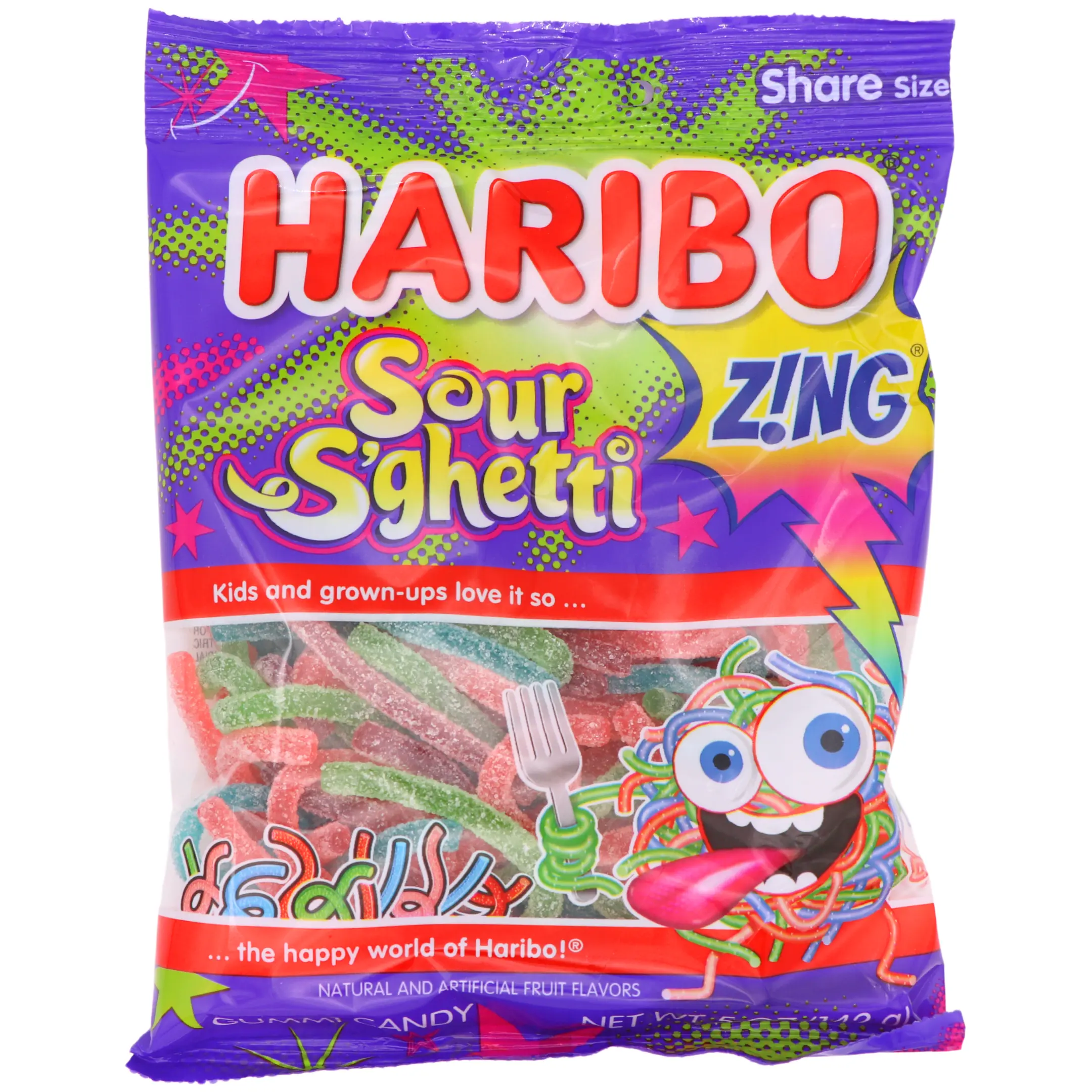 Haribo Sour S'ghetti Gummy Candy Haribo Sour S'ghetti Gummy Candy