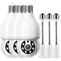 Bulb Camera+E27 Light Socket Extender*3