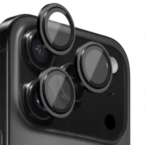 Entronix Camera Lens Protector Compatible with iPhone 17 Pro/17 Pro Max - Luxury Metal