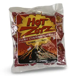 Hot Zotz Fiery Cinnamon Fizz Nostalgic Candy, 3x Bags, 46 Pieces Each Hot Zotz Fiery Cinnamon Fizz Nostalgic Candy, 3x Bags, 46 Pieces Each