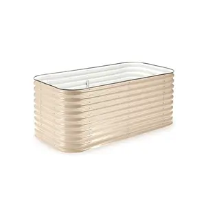 Medium Modular Metal Raised Garden Bed Kit - 29” Extra Tall