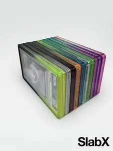 SlabX Guards -Shadow Series - for Standard PSA Graded Cards Premium TPU w/Clear Panel