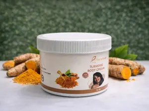 Turmeric Body Cream - Natural Skin Care with Anti-Aging Properties, Moisturizes & Soothes, Ideal for Daily Use, Suitable for All Skin Types