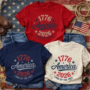 USA 250th Anniversary Shirt 1776–2026, America 250 Years Tee, Patriotic American Flag Graphic T Shirt, Fourth of July Outfit, Independence Day Celebration Shirt, Unisex USA Apparel