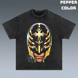 VINTAGE TEE | REY MYSTERIO, Prints Vintage T-Shirt, Wrestler Shirt, WWE Shirt, Graphic Tee Shirt, Unisex T-Shirt, Gift For Him, Crewneck Short Sleeve Shirt, Shirt Trending Top Menswear Underwear