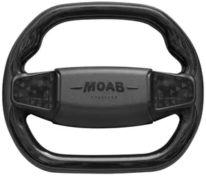 MOAB Golf Cart Steering Wheel – Sport Version – Black