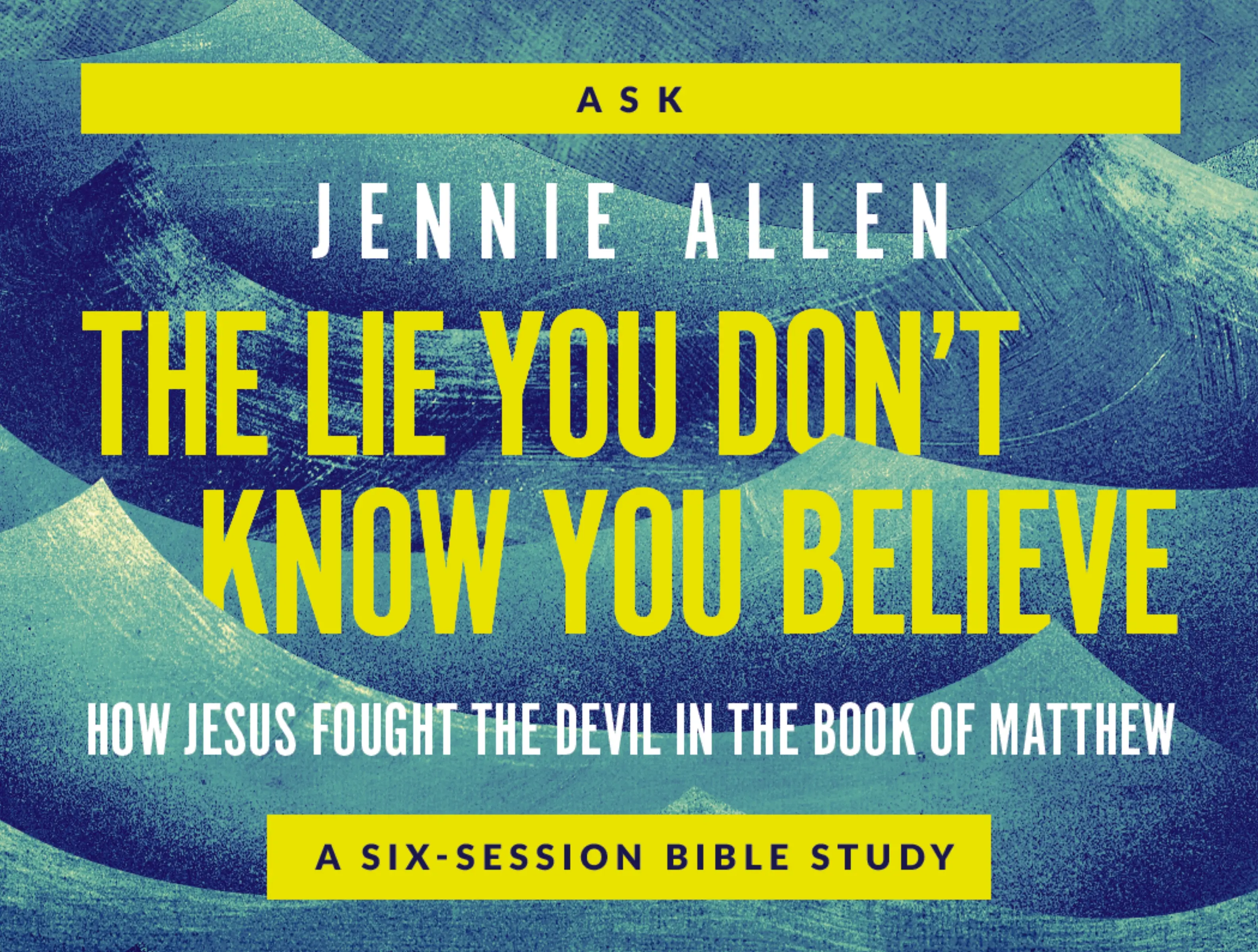 The Lie You Don't Know You Believe Conversation Card Deck: How Jesus Fought the Devil in the Book of Matthew by Jennie Allen [Cards]