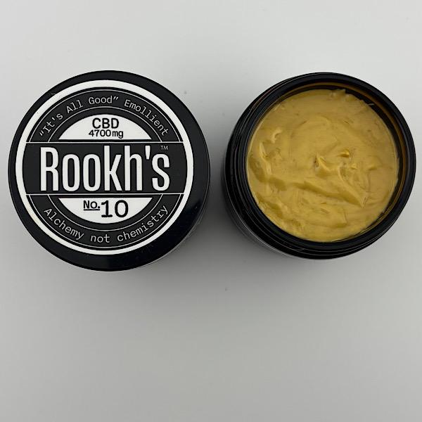 Rookh’s It’s All Good CBD Emollient 4,700mg – Botanical Muscle & Joint Comfort Cream (1.9 oz)