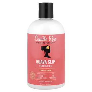 Camille Rose Guava Slip Detangling, Conditioner, For All Textures, 12 fl oz (355 ml)