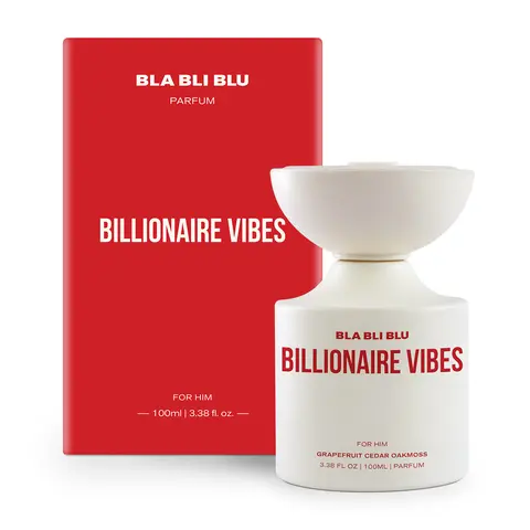 Billionaire Vibes Men's Perfume, 100ml Long-Lasting Fragrance - Superior to EDP, EDT & EDC - with Grapefruit, Cedar & Oakmoss Notes