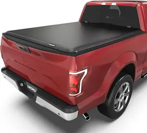 5.5 Feet Bed Roll Up Truck Bed Tonneau Cover Compatible with 2015-2026 Ford F-150 F150