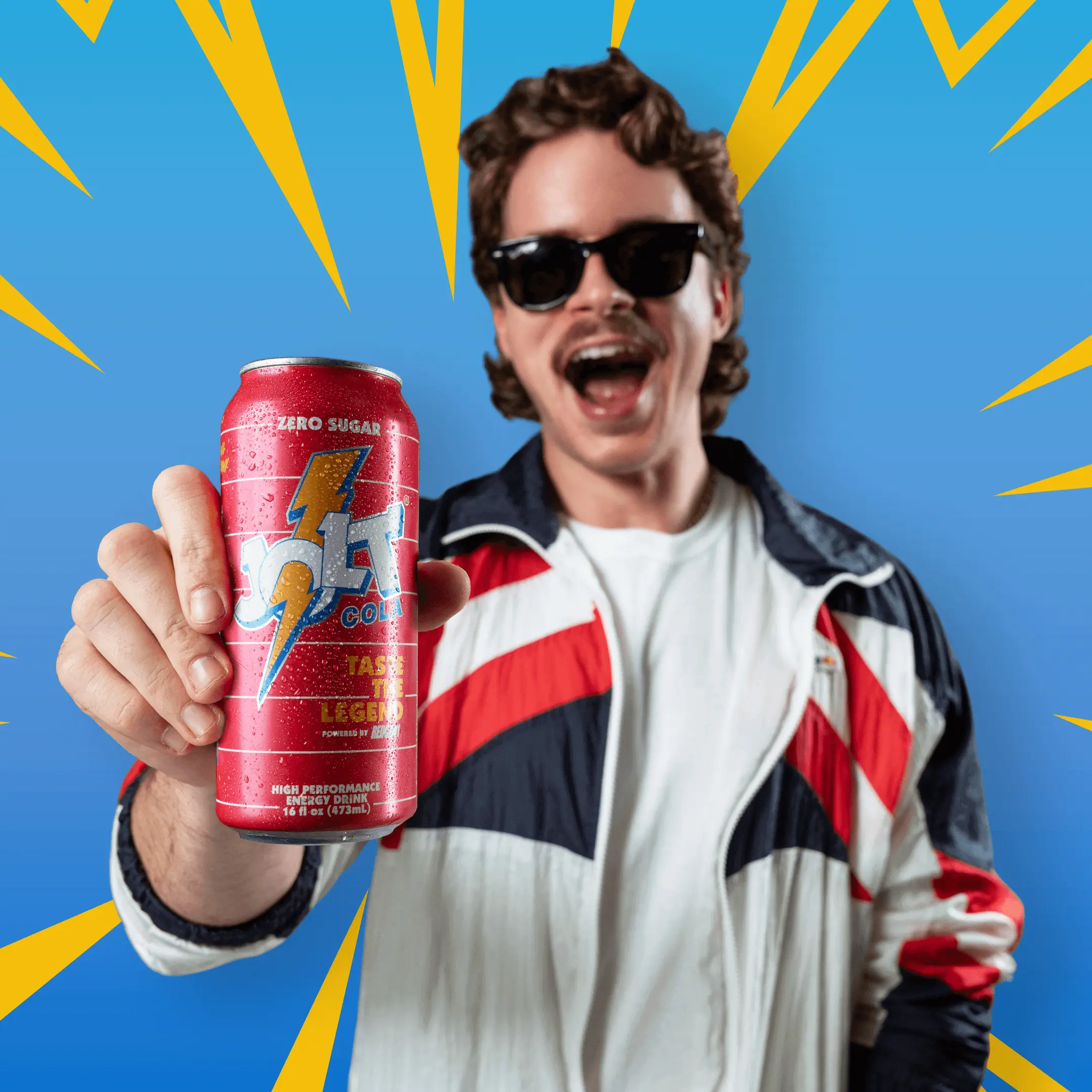 REDCON1 Jolt Cola Energy Drink - Zero Sugar Energy Drink with