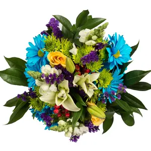 Blue Daydream Flower Mixed Bouquet