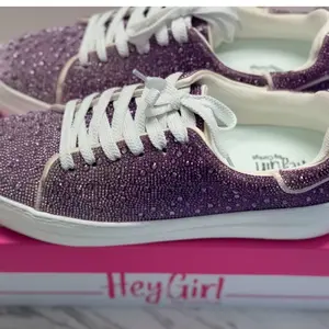 Corkys Bedazzle Purple Ombré Sneaker